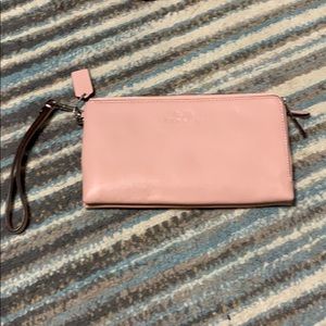 Pink wristlet